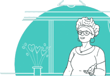 Icon of a female Hep C patient